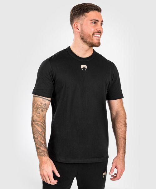 Cotton T-Shirts Men Ufc Adrenaline By Venum Fight Week Men’s Short-Sleeve T-Shirt - Black Money-Saving