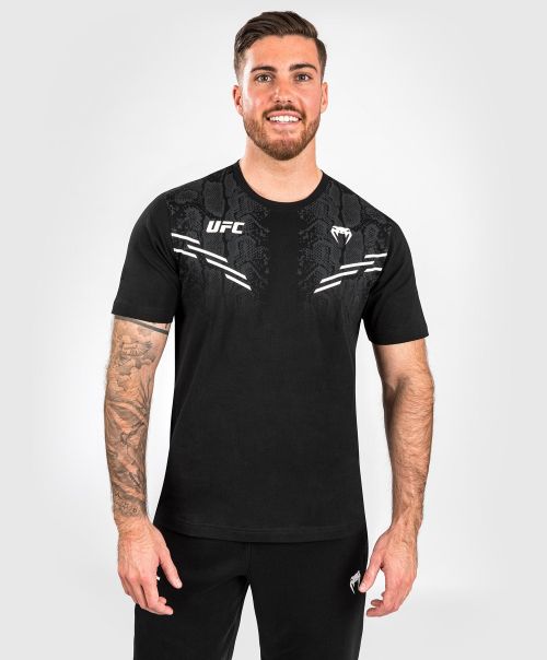 Ufc Adrenaline By Venum Replica  Men’s Short-Sleeve T-Shirt - Black Men Cotton T-Shirts Cost-Effective