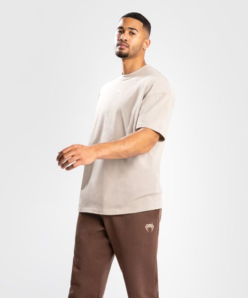 2024 Venum Vortex Xl T-Shirt - Oversize Fit - Sand Cotton T-Shirts Men