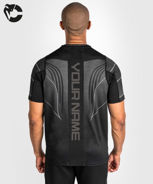 Ufc Venum Personalized Authentic Fight Night 2.0 Men's Walkout Jersey - Black Quality Dry Tech T-Shirts Men