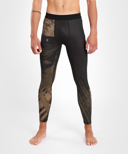 Venum Gorilla Jungle Spats - Black/Sand Men Buy Compression Pants