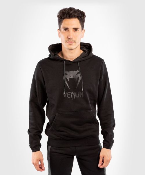 Sweatshirts Quality Venum Classic Hoodie – Black/Black Men