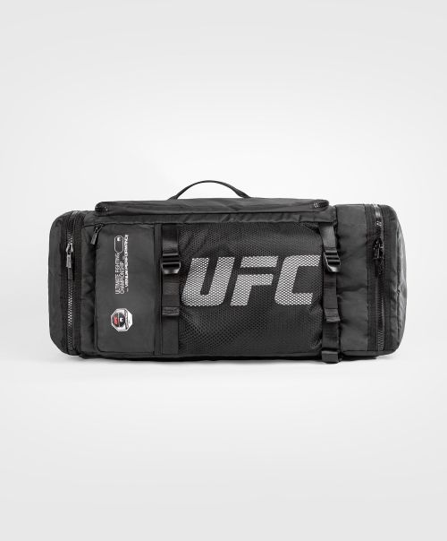 Ufc Adrenaline By Venum Fight Week Duffle Bag - Black Quality Men Backpacks & Sports Bags
