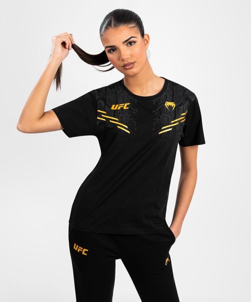 Ufc Adrenaline By Venum Replica Women’s Short-Sleeve T-Shirt - Champion Cotton T-Shirts & Crop Tops Women Flexible