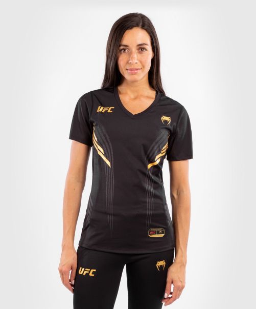 Ufc Venum Authentic Fight Night Women's Walkout Jersey - Champion Women Lavish Dry Tech T-Shirt