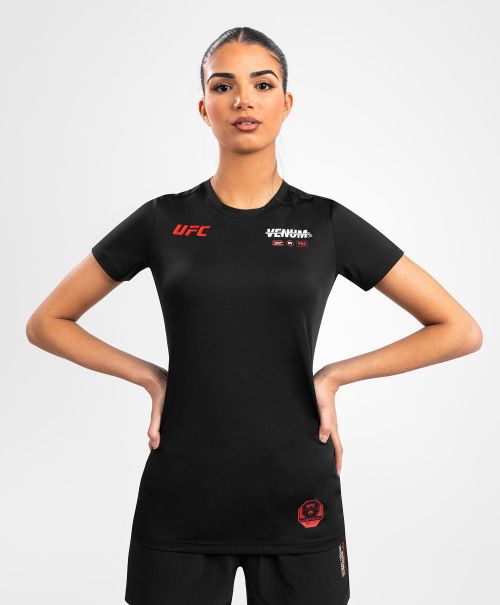 Comfortable Dry Tech T-Shirt Women Ufc Adrenaline By Venum Fight Week  Women’s Dry-Tech T-Shirt - Black