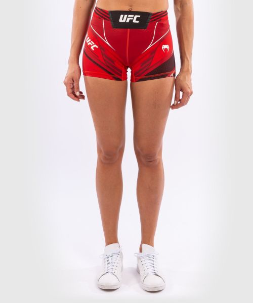 Compression Shorts Women Cost-Effective Ufc Venum Authentic Fight Night Women's Vale Tudo Shorts - Short Fit - Red