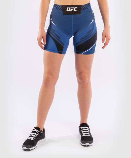 Compression Shorts Intuitive Women Ufc Venum Authentic Fight Night Women's Vale Tudo Shorts - Long Fit - Blue