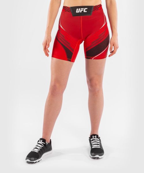 Inexpensive Compression Shorts Ufc Venum Authentic Fight Night Women's Vale Tudo Shorts - Long Fit - Red Women
