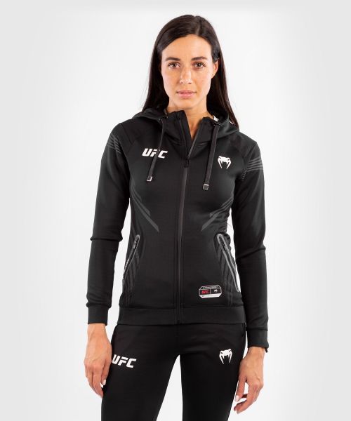 Savings Ufc Venum Authentic Fight Night Women's Walkout Hoodie - Black Women Zip Jacket