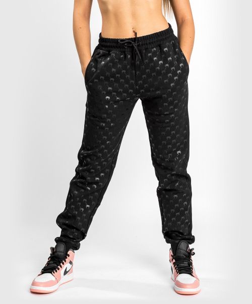 Women Venum Monogram Joggers - For Women - Black/Pink Gold Artisan Sweatpants & Jogging Pants