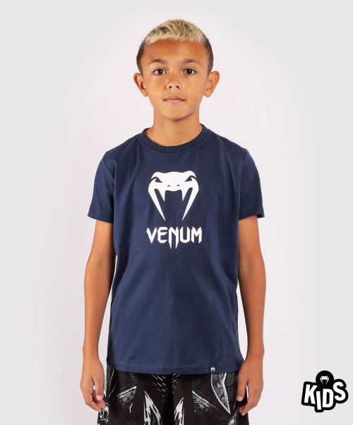 Venum Classic T-Shirt - Kids - Navy Blue Clothing Tailor-Made Kids