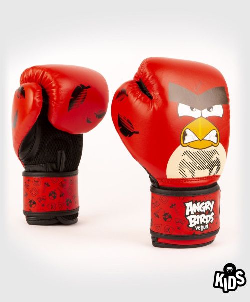 Venum Angry Birds Boxing Gloves - For Kids - Red Kids Equipment Proven