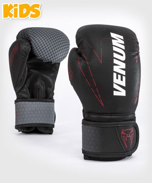 Equipment Venum Okinawa 3.0 Boxing Gloves - For Kids - Black/Red Sustainable Kids