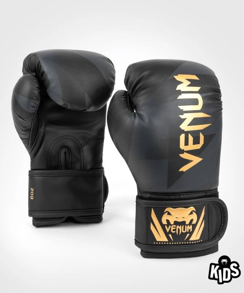 Equipment Venum Razor Boxing Gloves - For Kids - Black/Gold Kids Redefine